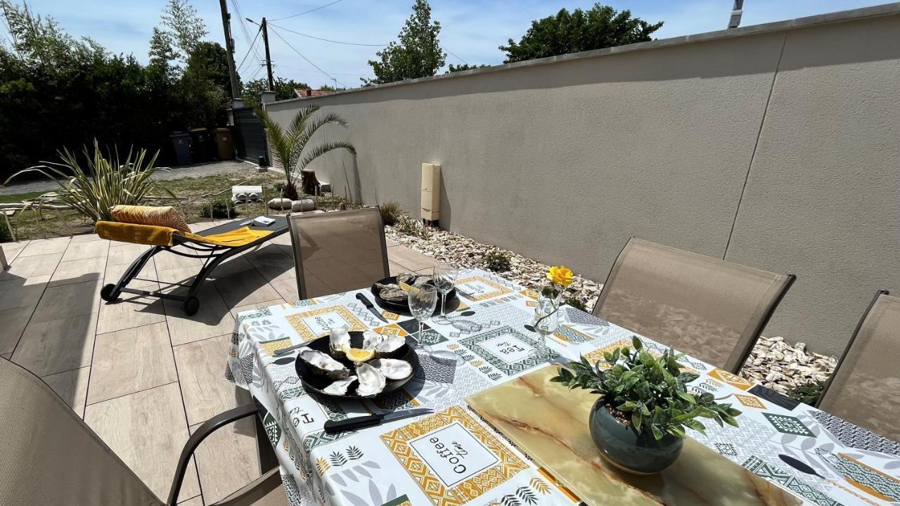 MAISON TERRASSE JARDIN SANS VIS-à-VIS PARKING ANIMAUX ACCEPTES Villa Gujan-Mestras Ngoại thất bức ảnh